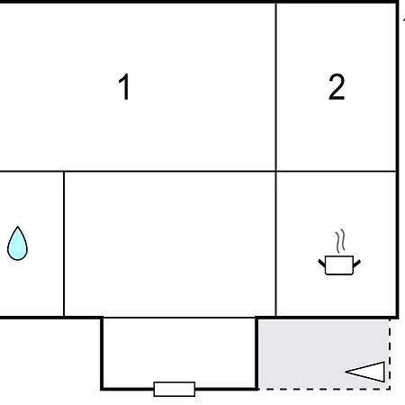 Holiday home 2 Bedroom Lovely In